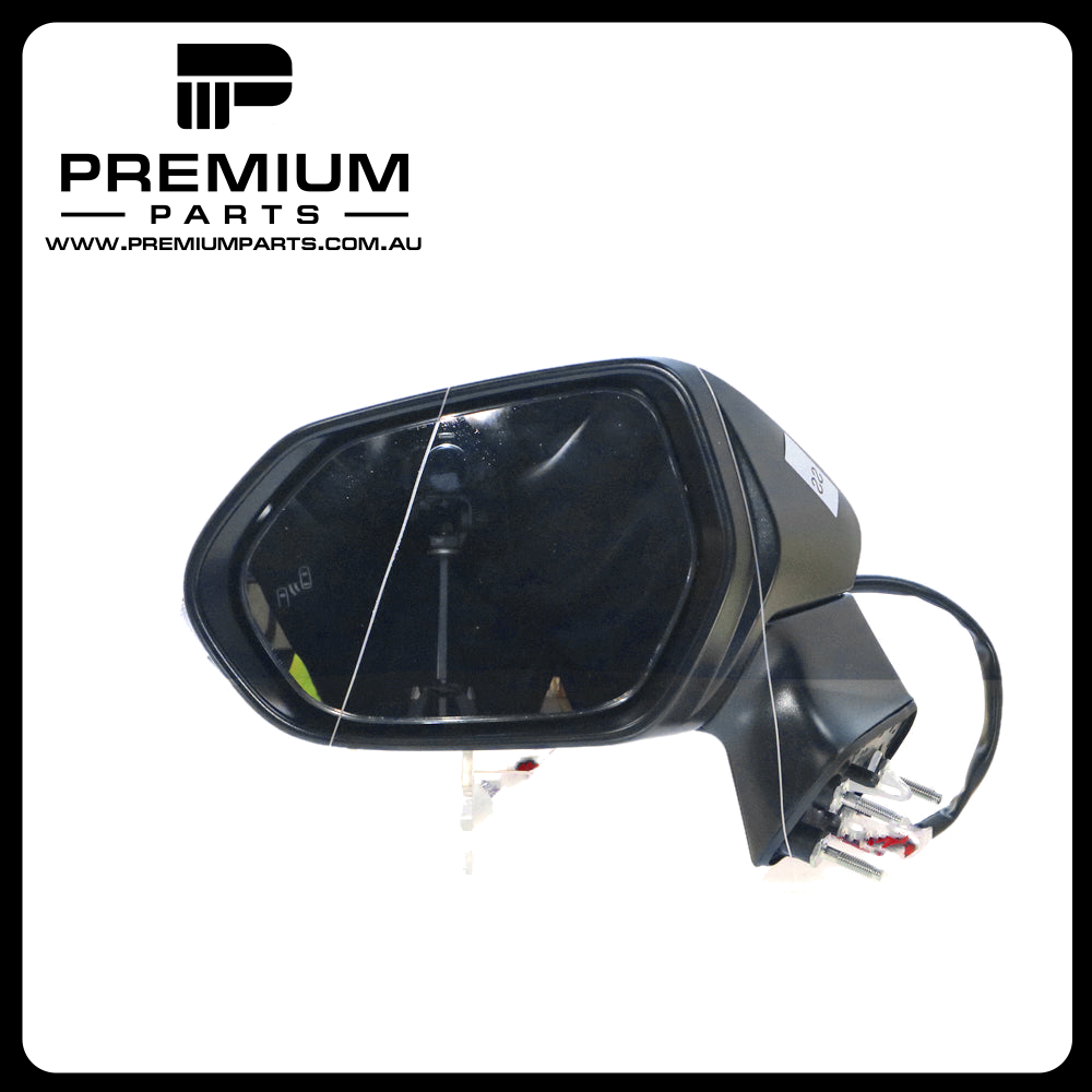 Door Mirror With Blind Spot & Lane Assist Left Side Genuine suits Toyota Corolla ZR/SX 2018 On