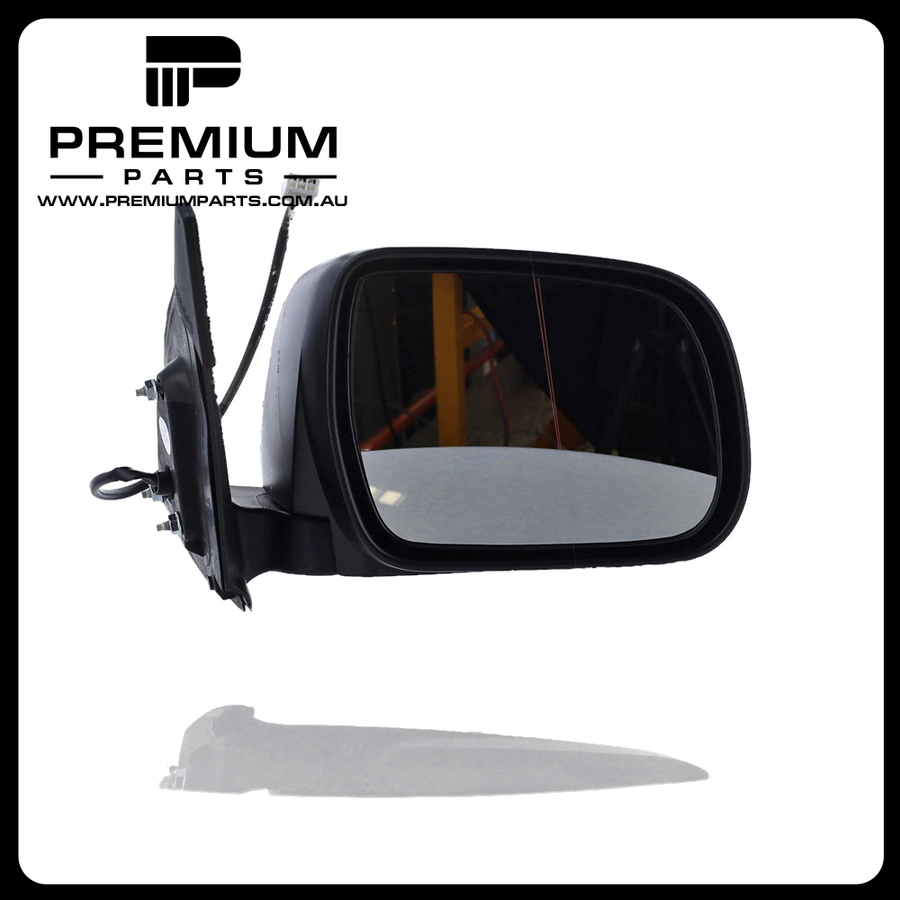 Black Door Mirror Electric Adjust Right Side suits Toyota Hilux 15/16/25/26 Series SR & SR5 2007 to 2010