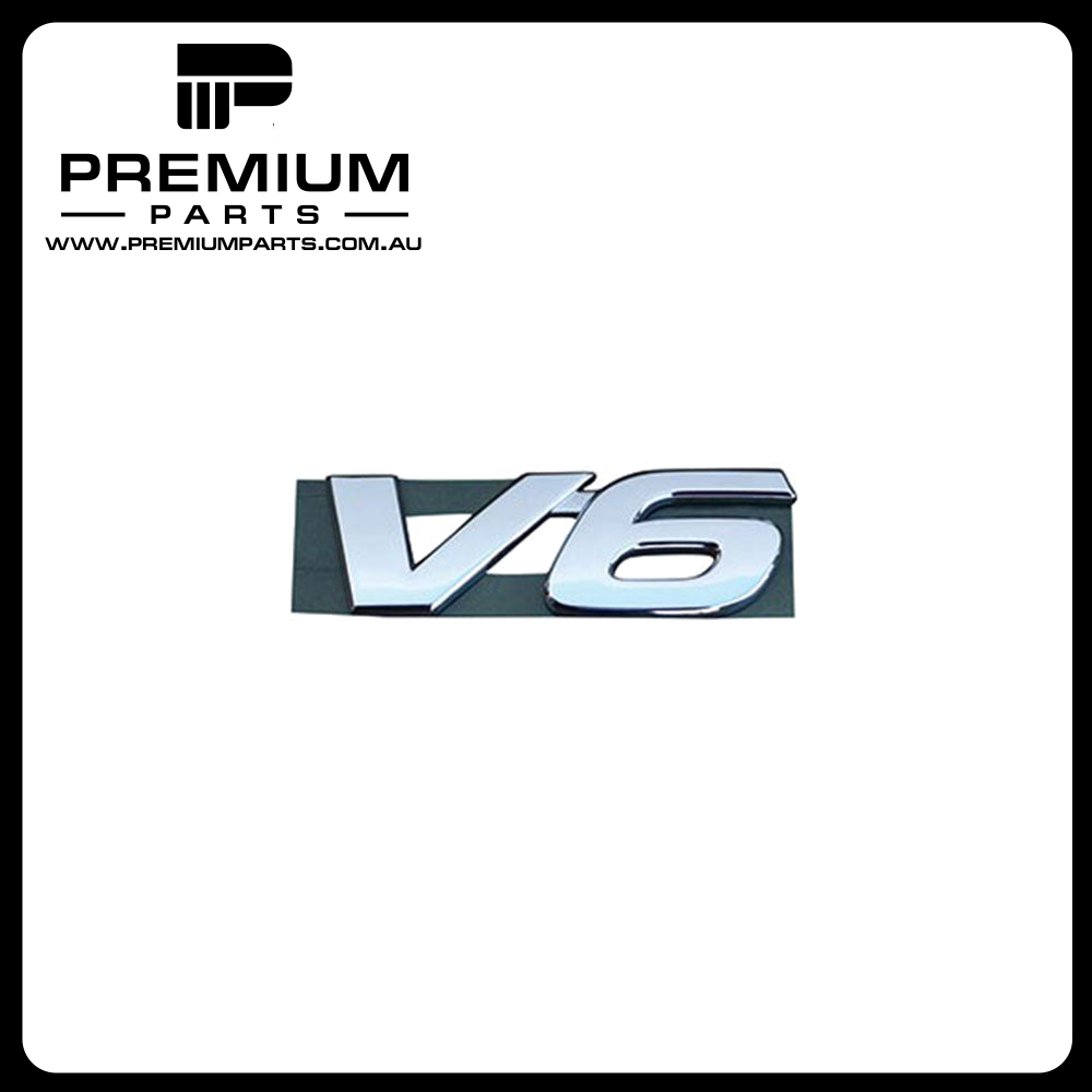 Emblem Genuine "V6" suits Toyota Hilux 2005 to 2015