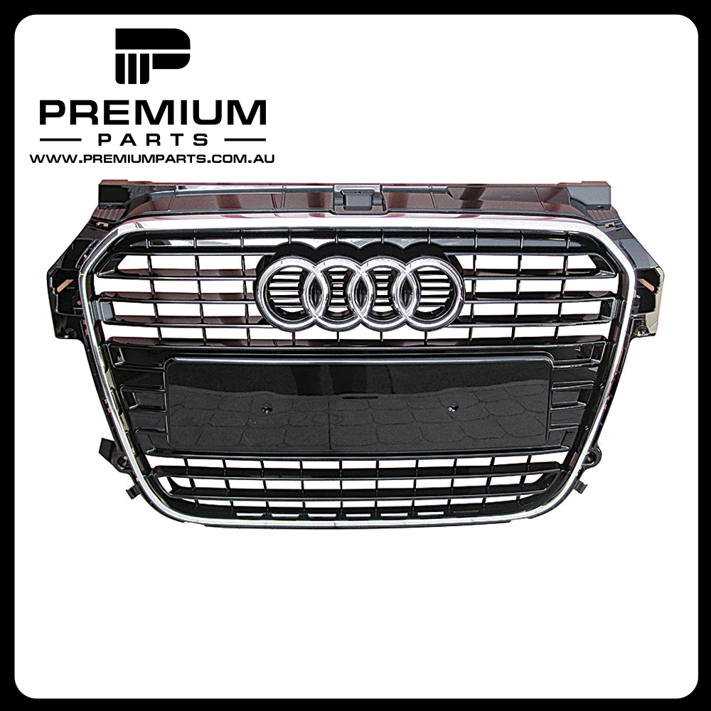 Black Grille Genuine Suits Audi A1 8X 2011 to 2015