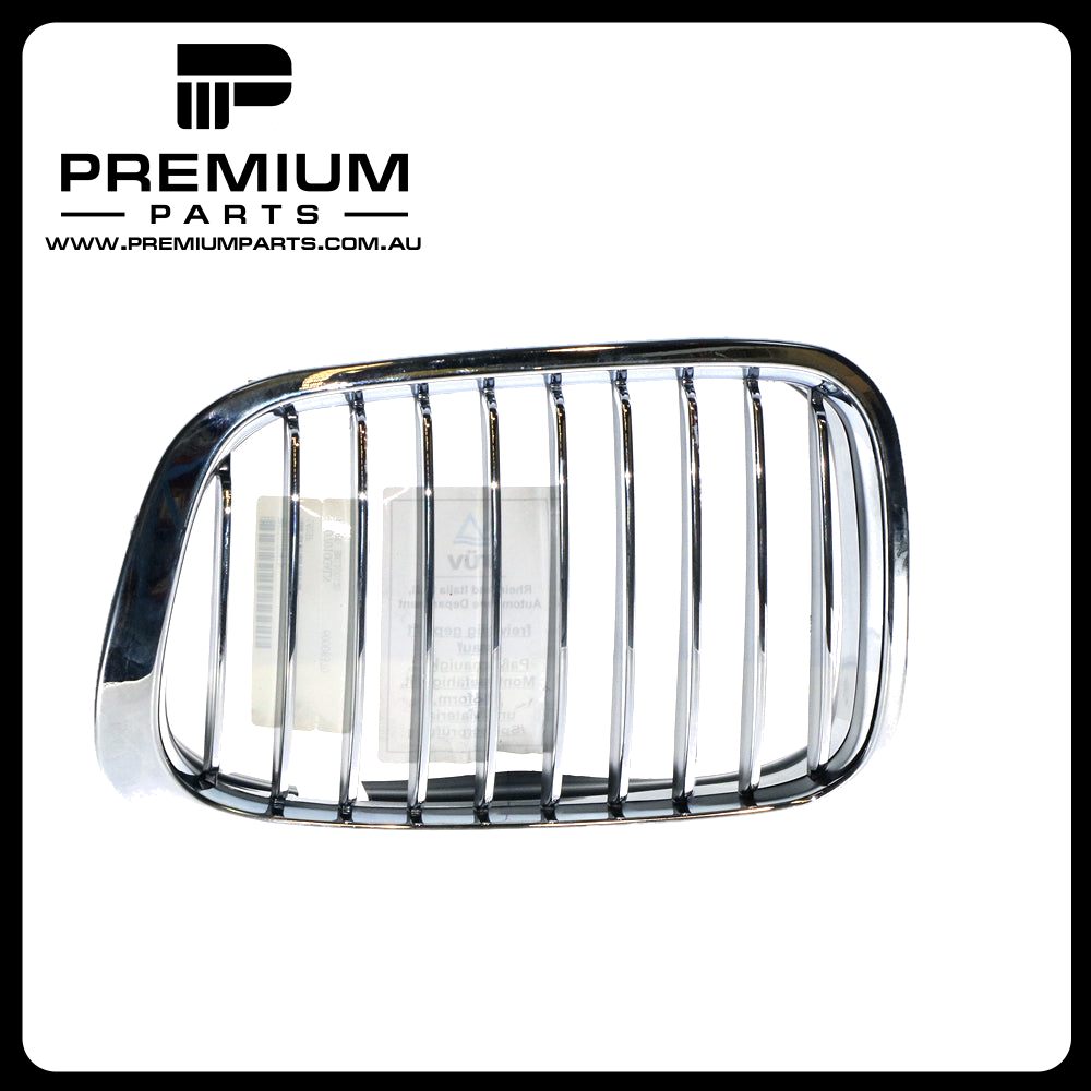 Chrome Grille Left Side Suits BMW 3 Series E46 1998 to 2001