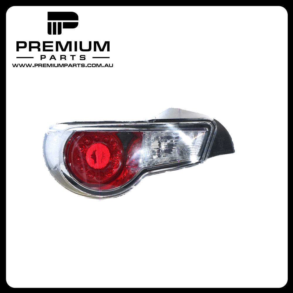Red/Clear Tail Lamp Left Side Suits Toyota 86 ZN6R 2012 to 2016