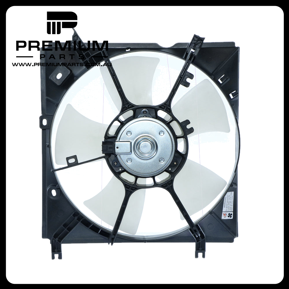 12 v Radiator Fan Assembly Aftermarket Suits Toyota RAV4 ACA20R/ACA21R/ACA22R/ACA23R 2000 to 2005