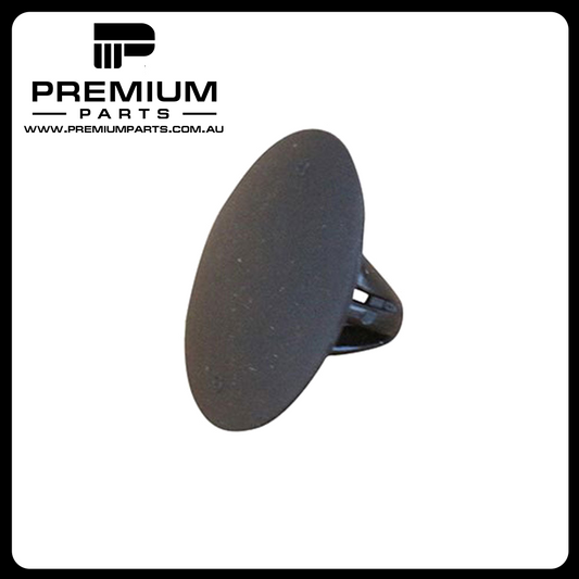 Bonnet Insulator Black Plastic 25.0 mm x 14.5 mm x 9.0 mm 10 Required Clip Genuine suits Toyota