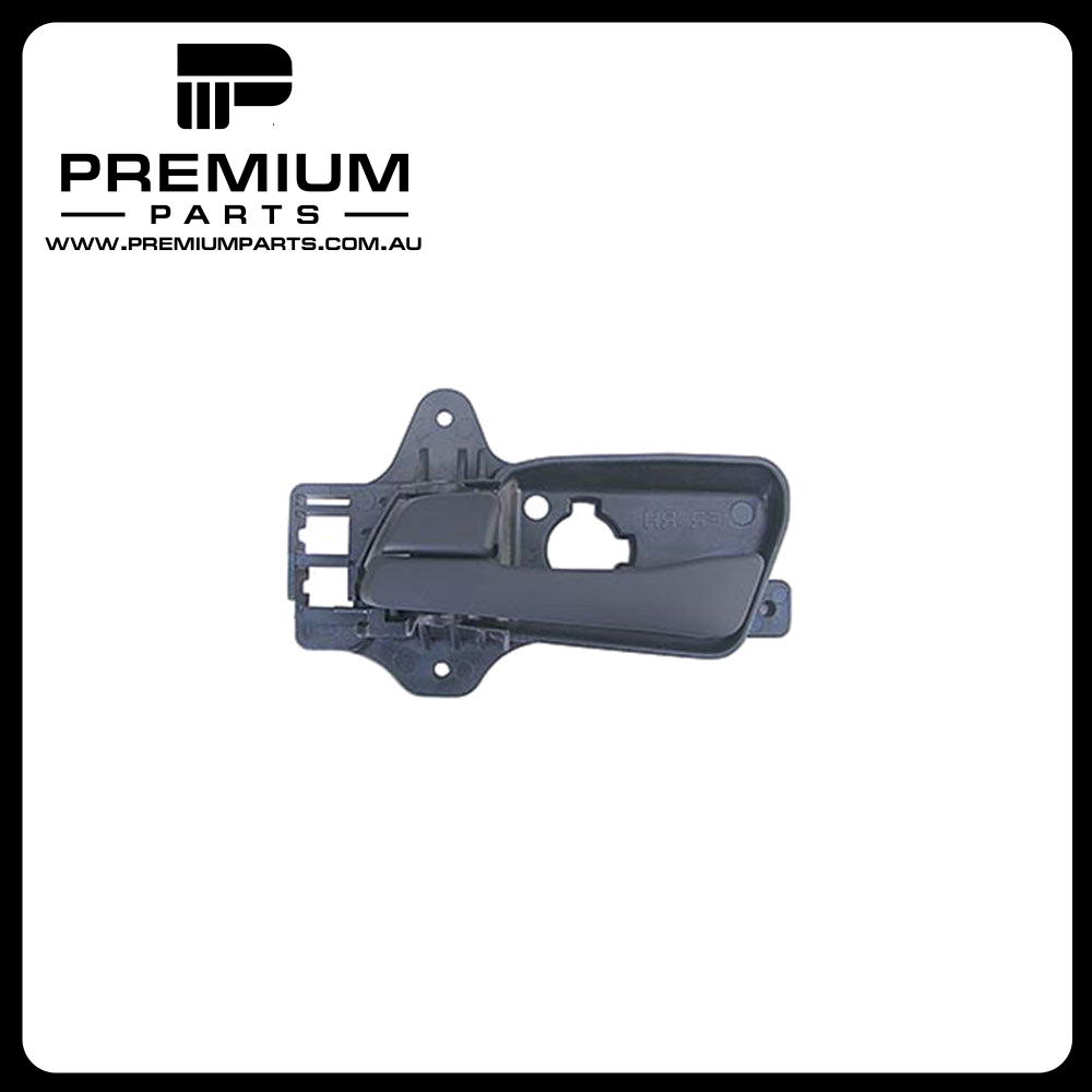Black Front Door Inside Handle Right Side Genuine Suits Hyundai i30 FD 2007 to 2012