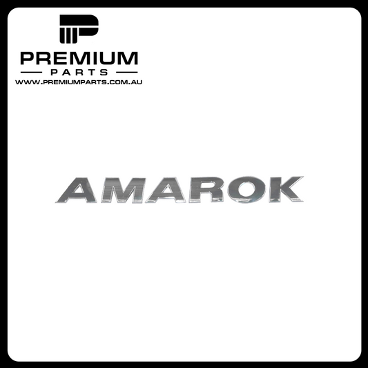 Tail Gate Emblem, Chrome, Genuine Suits Volkswagen Amarok 2H 2011 to 2021