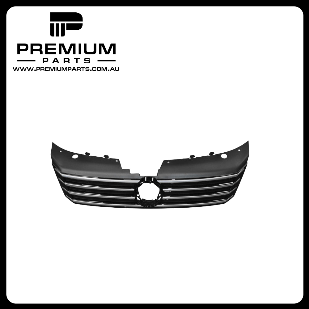 Black / Silver Grille Genuine Suits Volkswagen Passat 3C 2012 to 2015