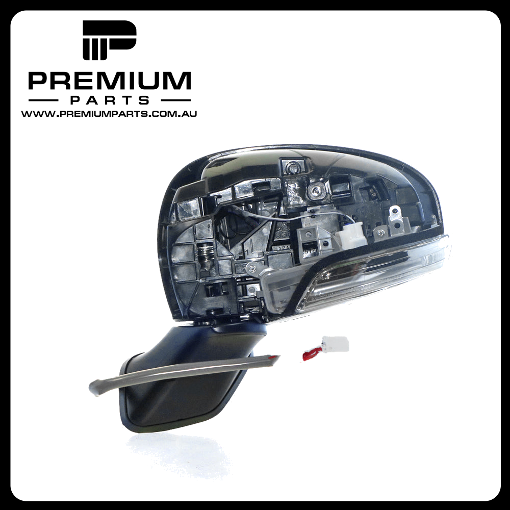 Door Mirror without Cover Left Side Genuine Suits Toyota Prius ZVW30R 2009 to 2011