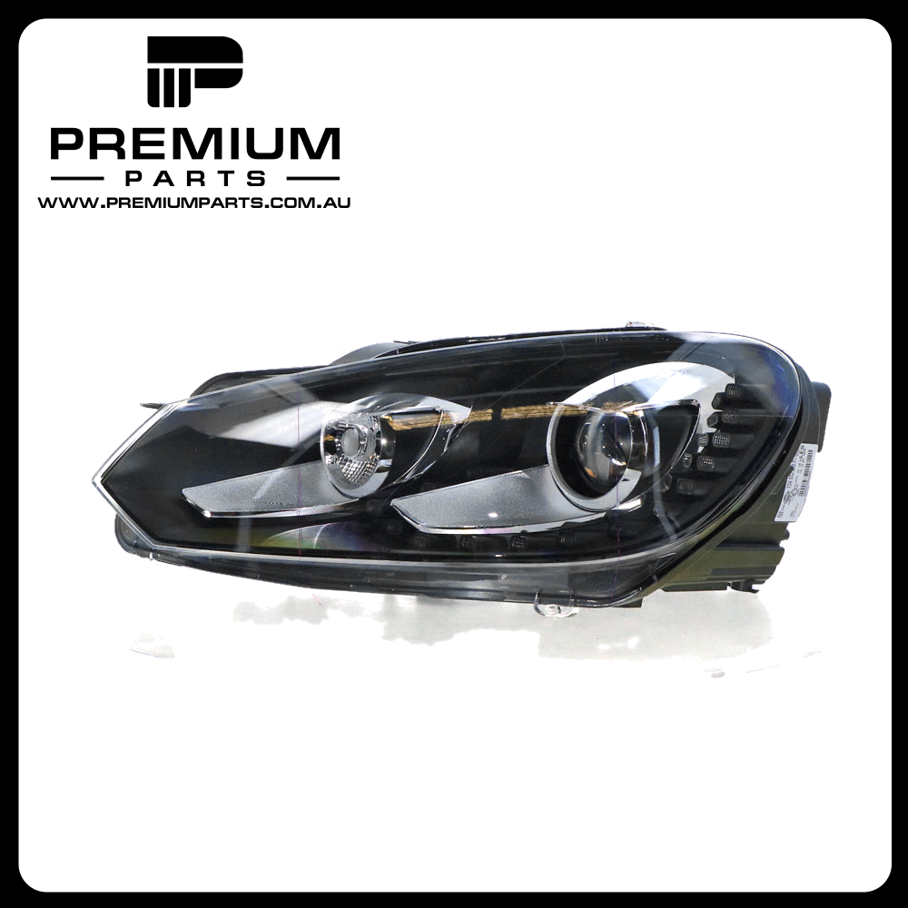 Xenon Head Lamp Left Side Genuine Suits Volkswagen Golf MK 6 Cabriolet 11/2011 On