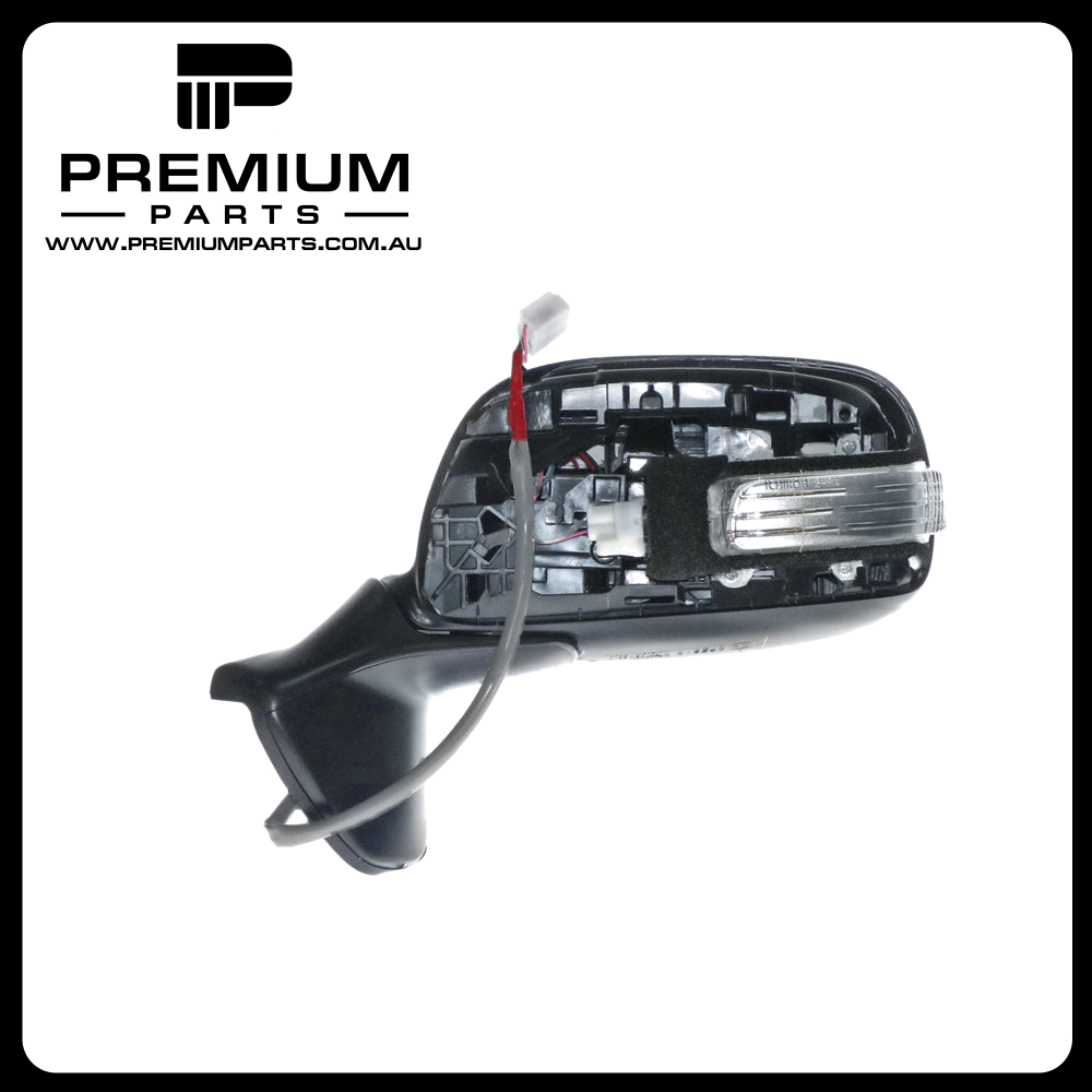 Door Mirror With Indicator Left Side Genuine Suits Toyota Corolla ZRE152R 2009 to 2012