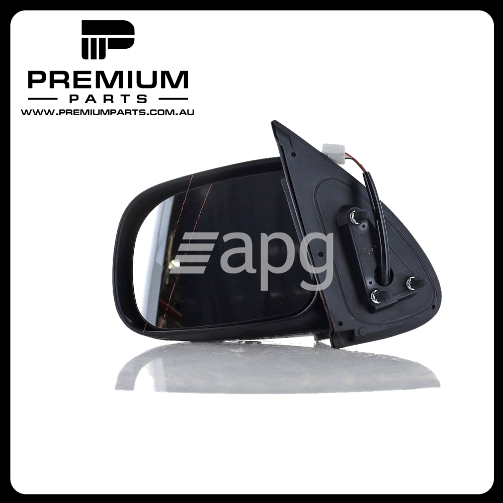 Chrome Door Mirror Electric Adjust Left Side suits Toyota Hilux 15/25/26 Series Dual Cab/Xtra Cab 4WD SR5 2009 to 2010