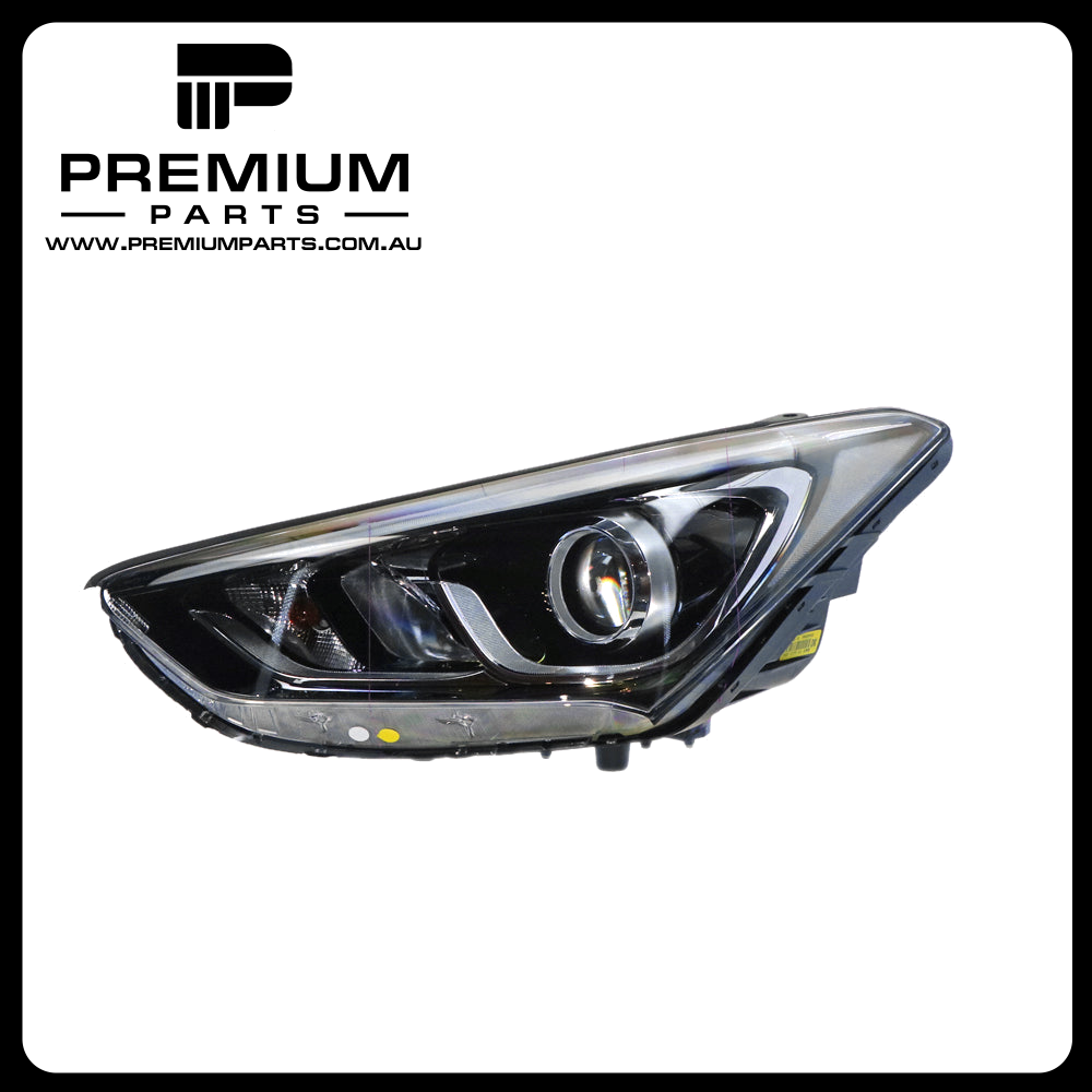 Halogen Head Lamp Left Side Genuine Suits Hyundai Santa Fe DM 2015 to 2018