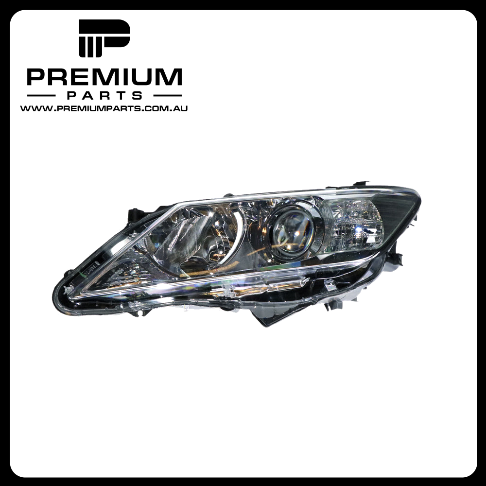 Halogen Head Lamp Left Side Genuine Suits Toyota Aurion GSV50R 2012 to 2017