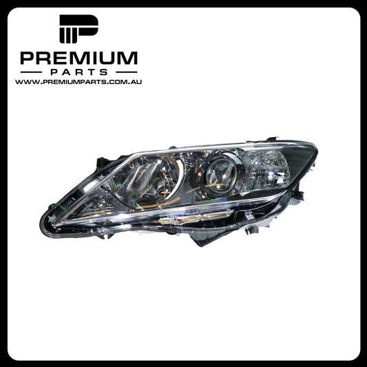Halogen Head Lamp Left Side Genuine Suits Toyota Aurion GSV50R 2012 to 2017