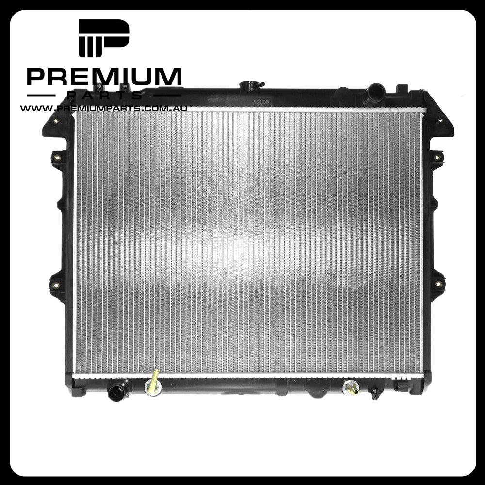Radiator Aftermarket Suits Toyota Hilux TGN16R 2.7L 4CYL PET 2TR-FE Automatic 2005 to 2015