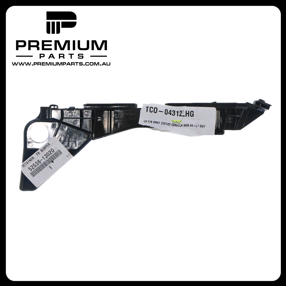 Front Bar Bracket Left Side Genuine suits Toyota Corolla