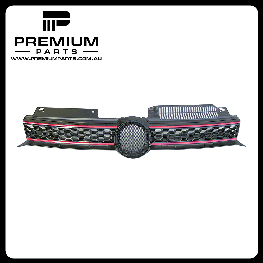 Grille Aftermarket Suits Volkswagen Golf MK 6 2009 to 2013