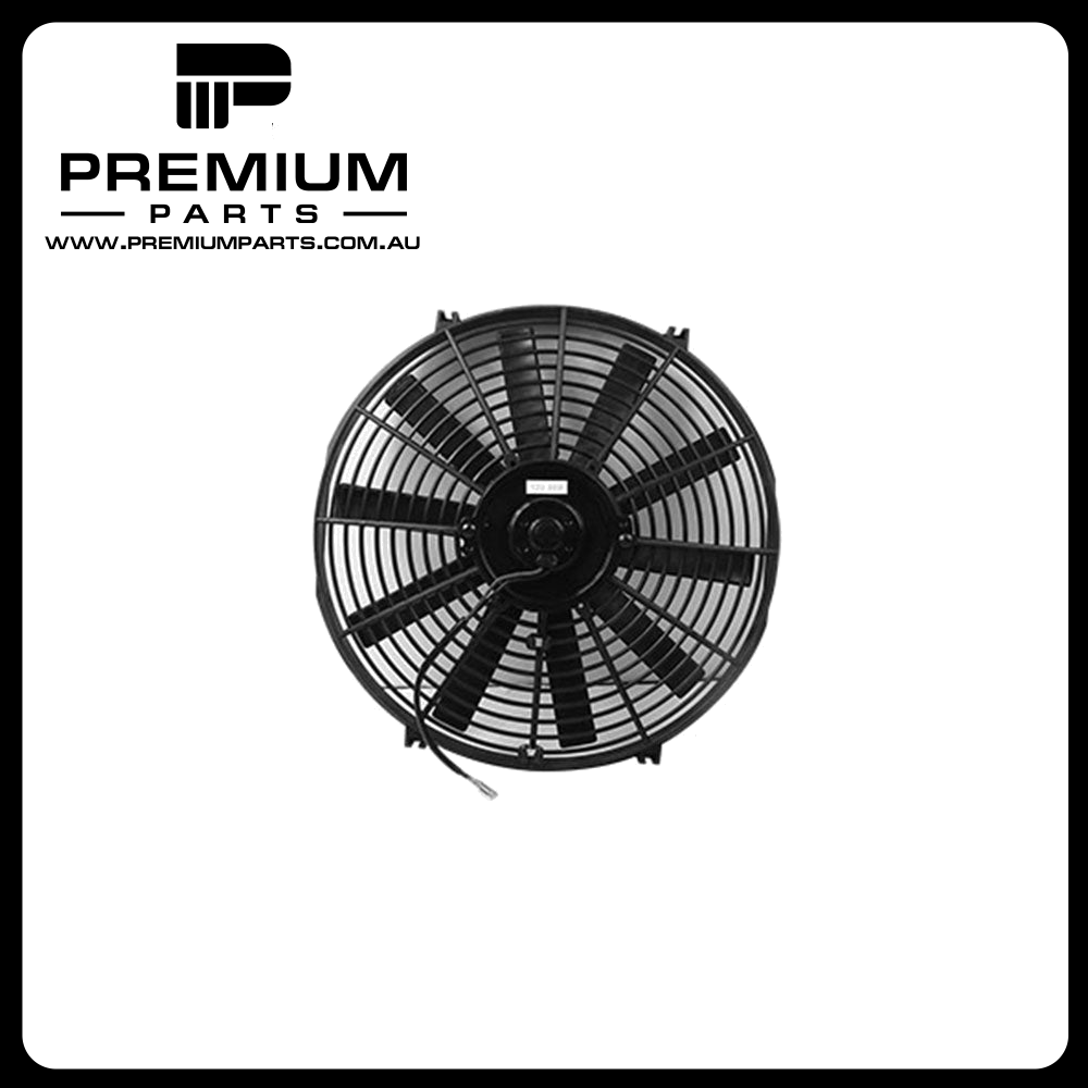 Universal Fan Assembly - 12V, 1364 CFM, 14", Straight Blade Type