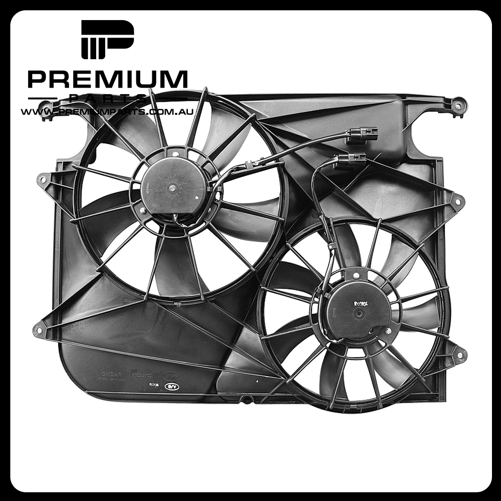 Radiator Fan Assembly Genuine Suits Holden Captiva CG 2006 to 2011 2.0L Z20S1 4Cyl Turbo Diesel