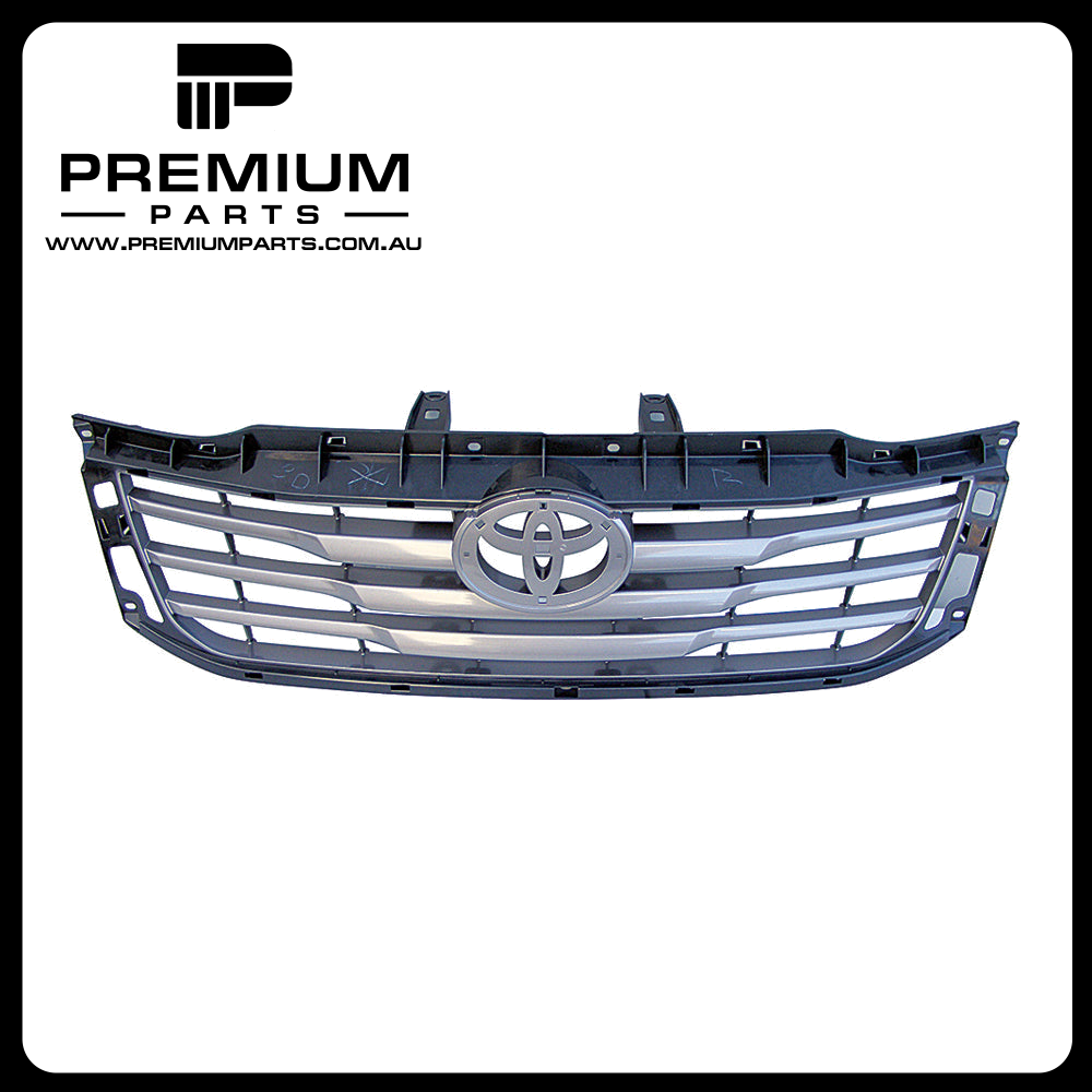 Black Grille Genuine suits Toyota Hilux 7/2011 to 4/2015