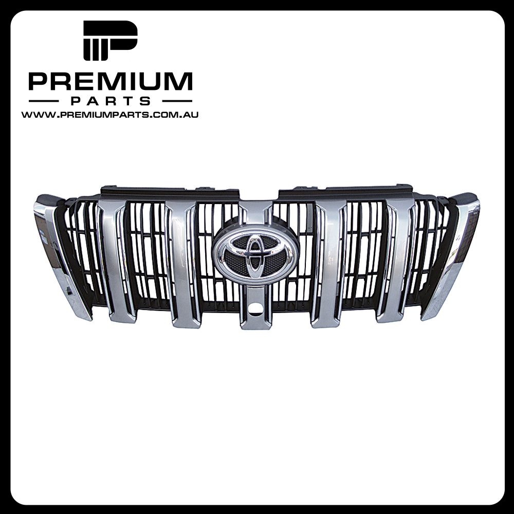Grille Genuine suits Toyota Prado 150 Series Kakadu 11/2013 to 11/2017 (suits Pre-Crash & Terrain Monitor Systems)