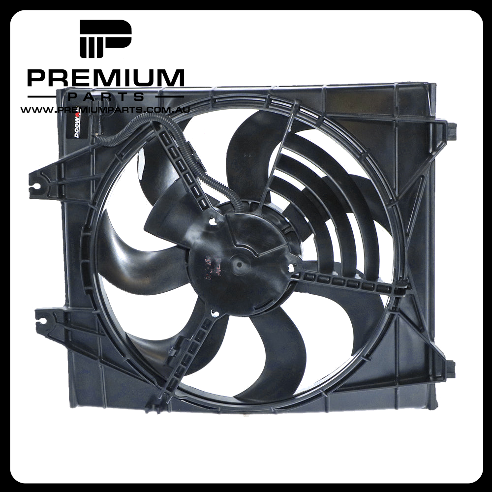 A/C Condenser Fan Assembly Aftermarket Suits Kia Carnival VQ Wagon 2006 to 2015