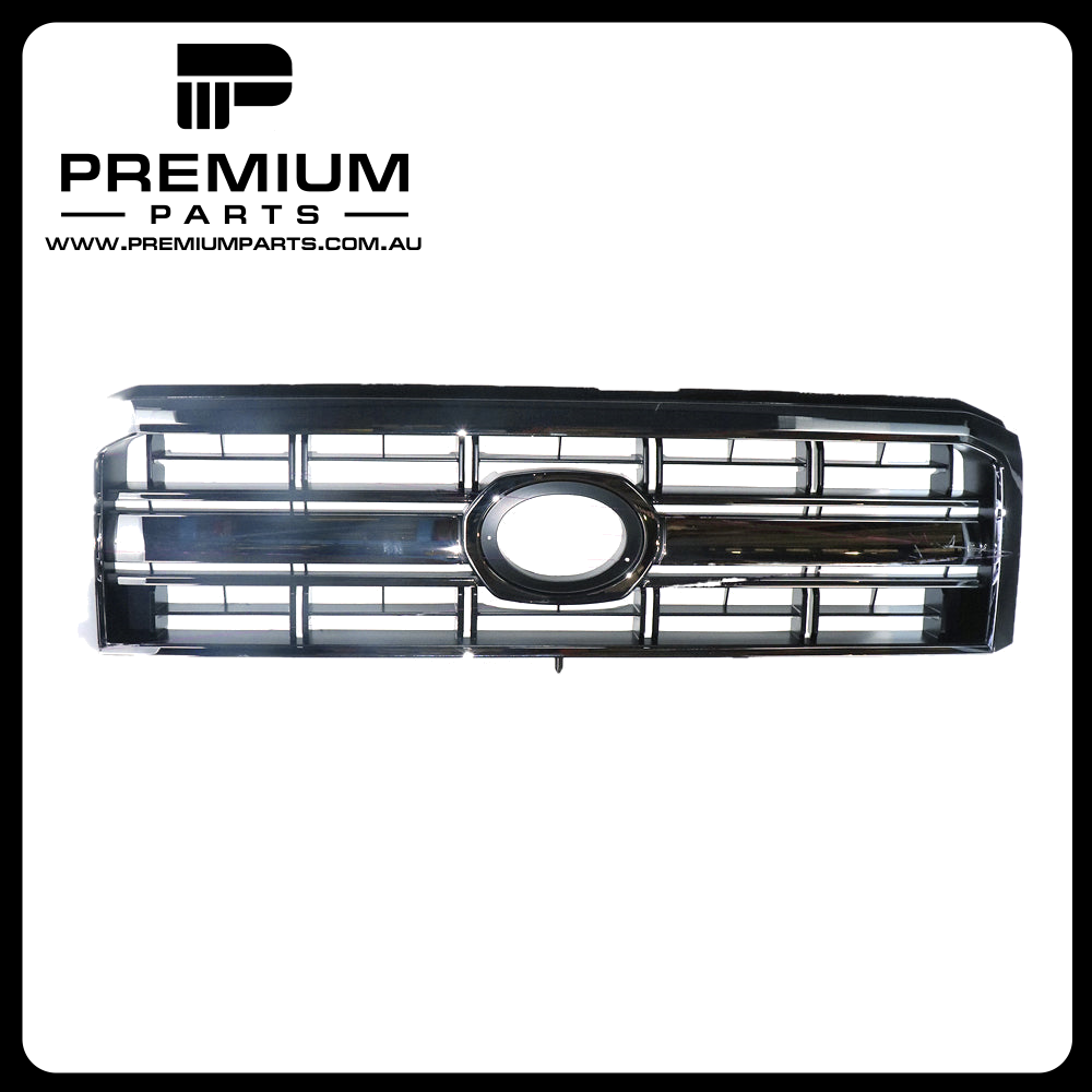 Chrome Grille Aftermarket suits Toyota Landcruiser 76/78/79 Series 1/2007 On