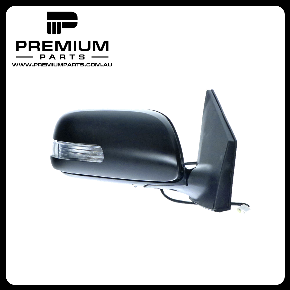 Door Mirror With Indicator Right Side suits Toyota Corolla ZRE150 Series Sedan 2010 to 2013