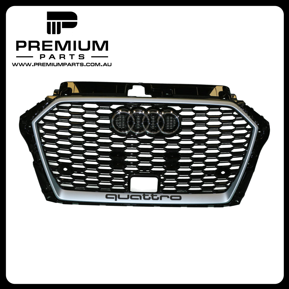 Grille Genuine Suits Audi RS3 8V Sedan/Hatch 7/2017 On