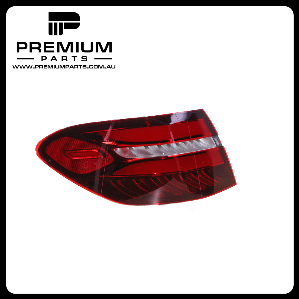 Red/Clear Tail Lamp Left Side Genuine Suits Mercedes-Benz GLC Class X253 2015 to 2018