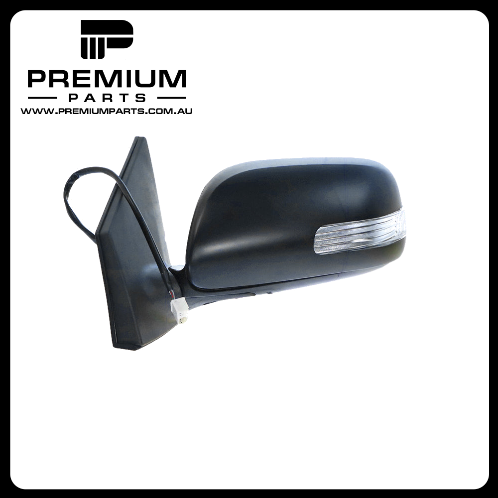 Door Mirror With Indicator Left Side suits Toyota Corolla ZRE150 Series Sedan 2010 to 2013