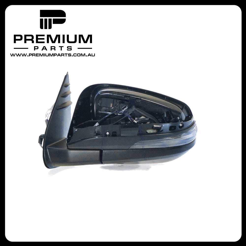 Door Mirror with Indicator Left Side Genuine suits Toyota Hilux 120/130 Series 2017 On