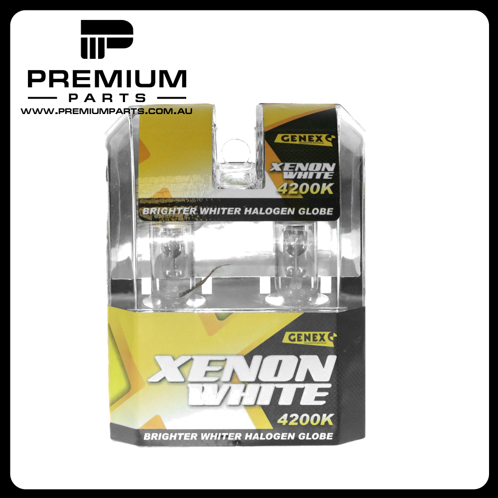 Halogen H4, 12V, 60/55W, Xenon White (4200K) - Box of 2
