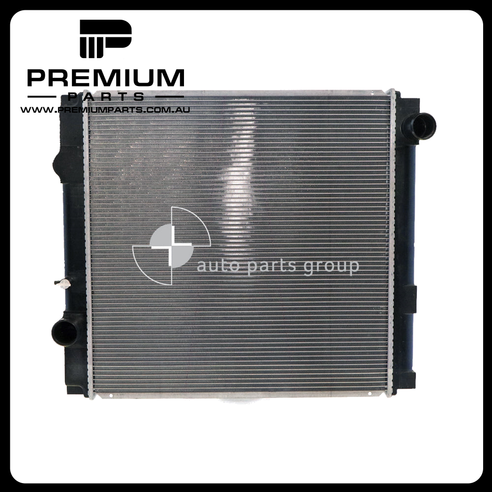 Radiator CT 46 / 46 mm Plastic Aluminium 525 x 518 x 48 mm Manual Aftermarket Suits Mitsubishi Mitsubishi/Fuso Truck FE 2005 to 2021