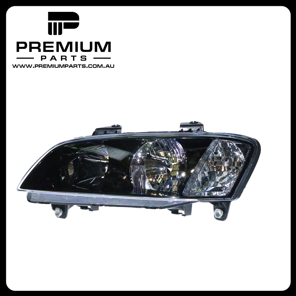 Black Head Lamp Left Side  suits Holden Commodore VE 8/2006 to 9/2010