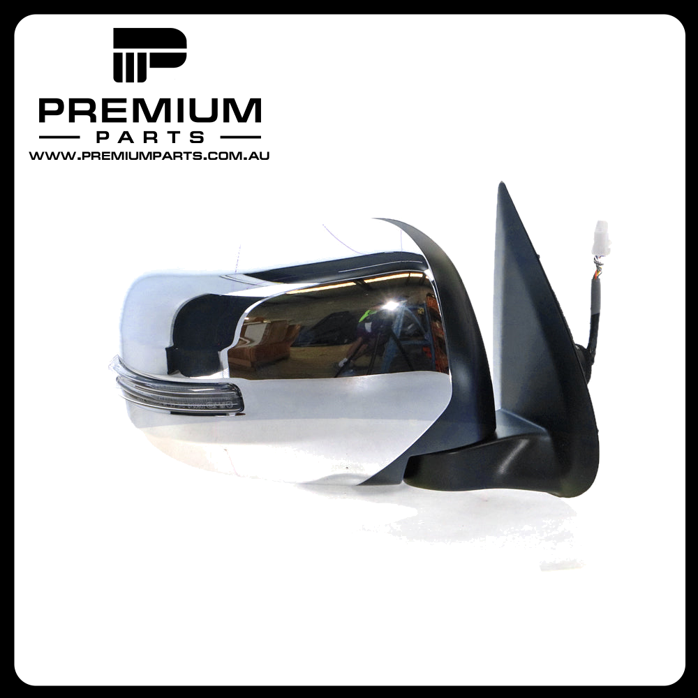 Electric With Indicator Door Mirror Right Side Genuine suits Mitsubishi Triton MQ