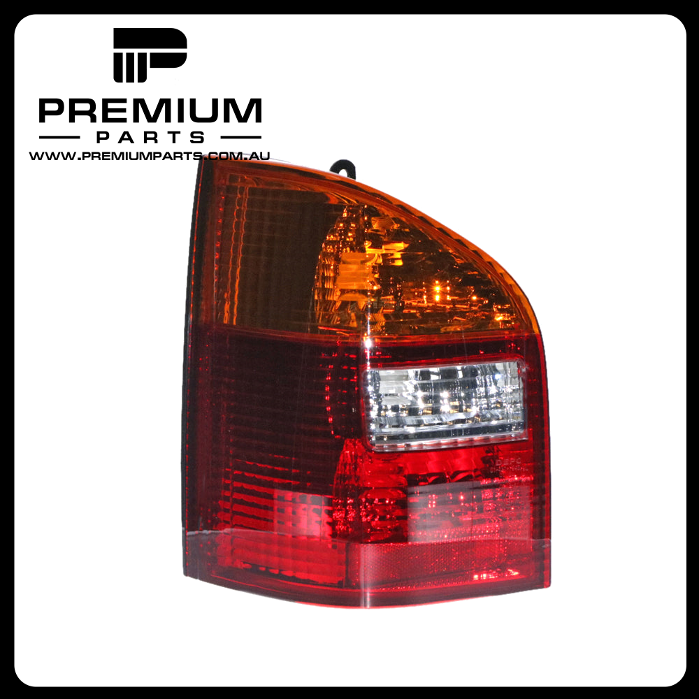 Black Red/Amber/Clear Tail Lamp Left Side Suits Ford Falcon AU1 Wagon 1998 to 2000