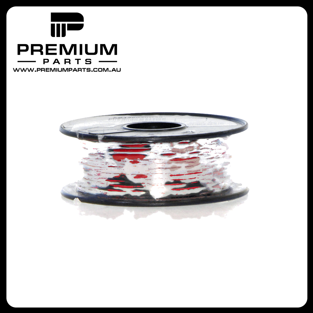 Red Cable - 4mm, 28A, Roll of 30m