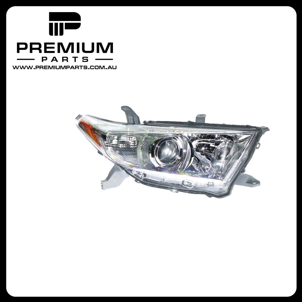 Head Lamp Right Side Genuine Suits Toyota Kluger GSU40R/GSU45R 2010 to 2013