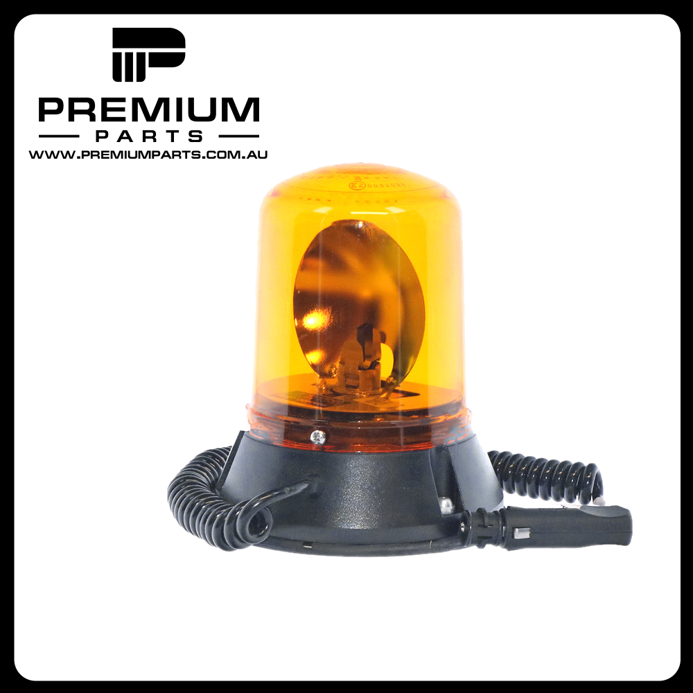 Beacon Halogen suits Generic 12/24V Magnetic Base 165 X 153Mm RotAutomaticing Amber