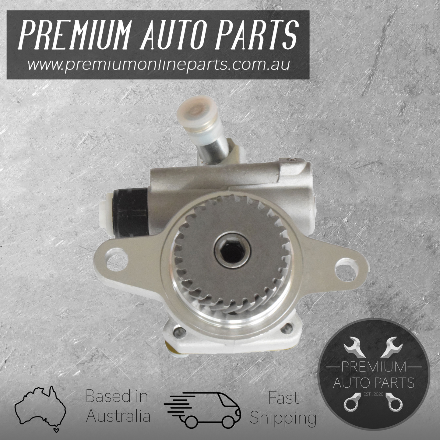 Power Steering Pump suit Toyota Landcruiser HDJ78 HDJ79 100 Series 4.2 DSL 98-07