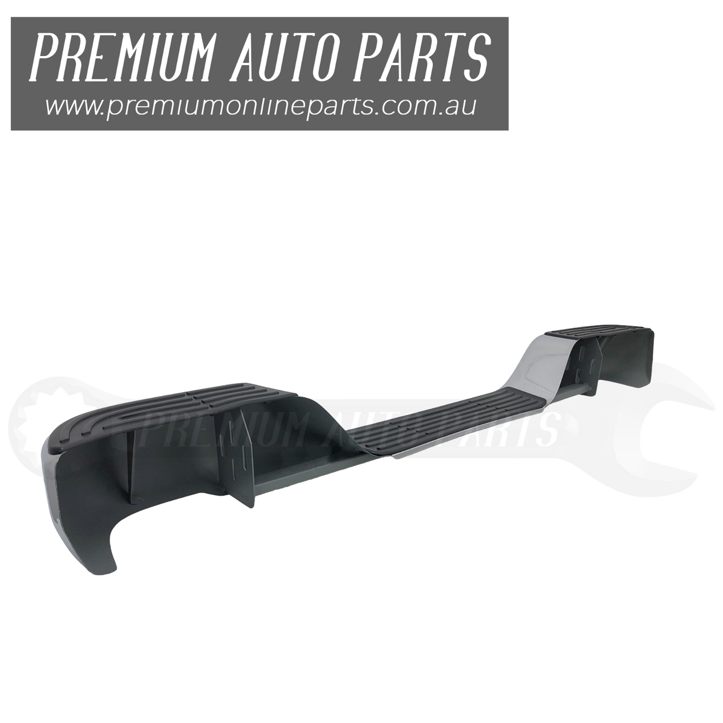 Rear Bumper Bar Step Chrome Suits Toyota Hilux SR SR5 4WD 2005-2015 (No Towbar)