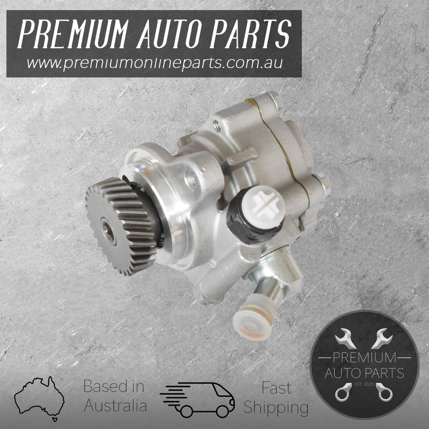 Power Steering Pump suit Toyota Landcruiser HDJ78 HDJ79 100 Series 4.2 DSL 98-07