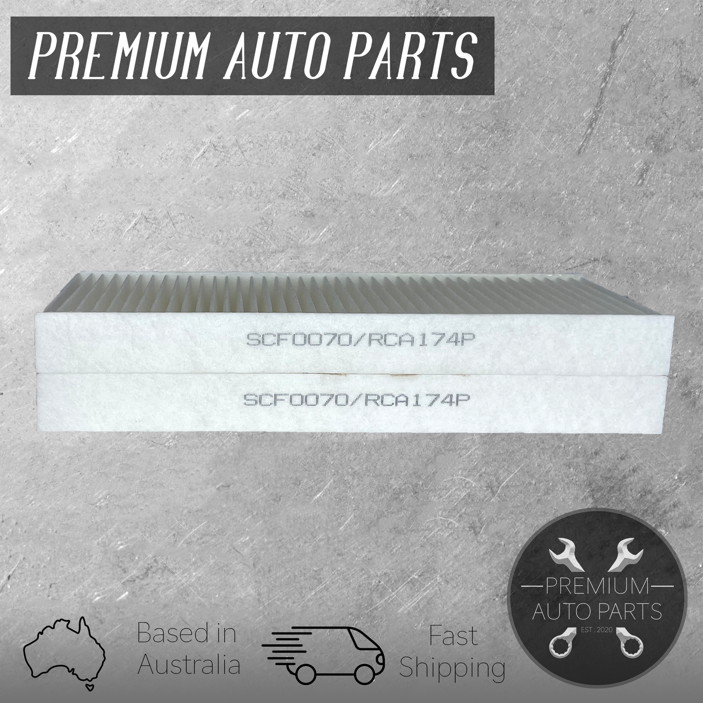 Cabin / Pollen Filter WACF0070 / RCA174P / CA-1809-S