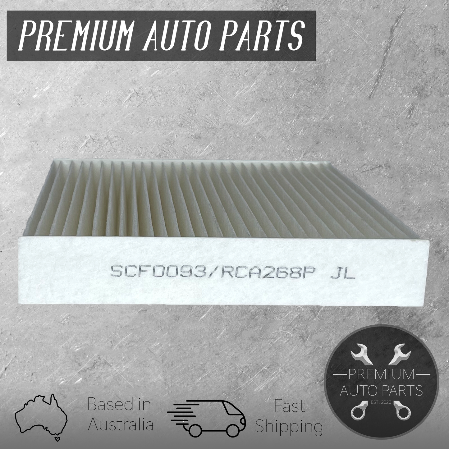 Cabin / Pollen Filter WACF0093 / RCA268P / CAC-1605