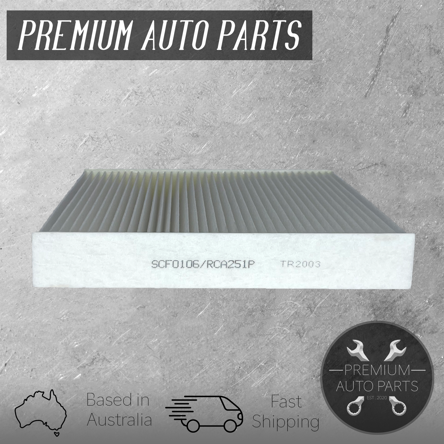 Cabin / Pollen Filter WACF0106 / RCA251P / CAC-16130