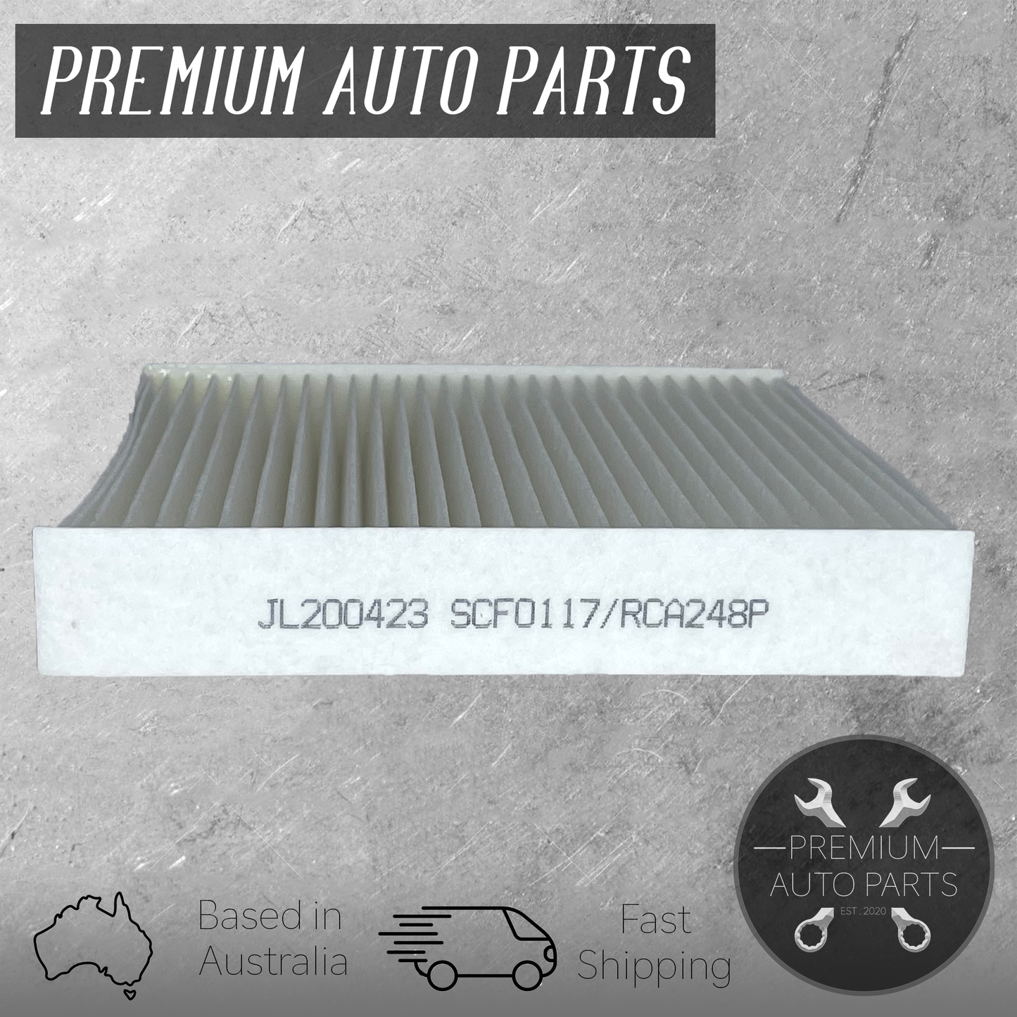 Cabin / Pollen Filter WACF0117 / RCA248P / CAC-1402