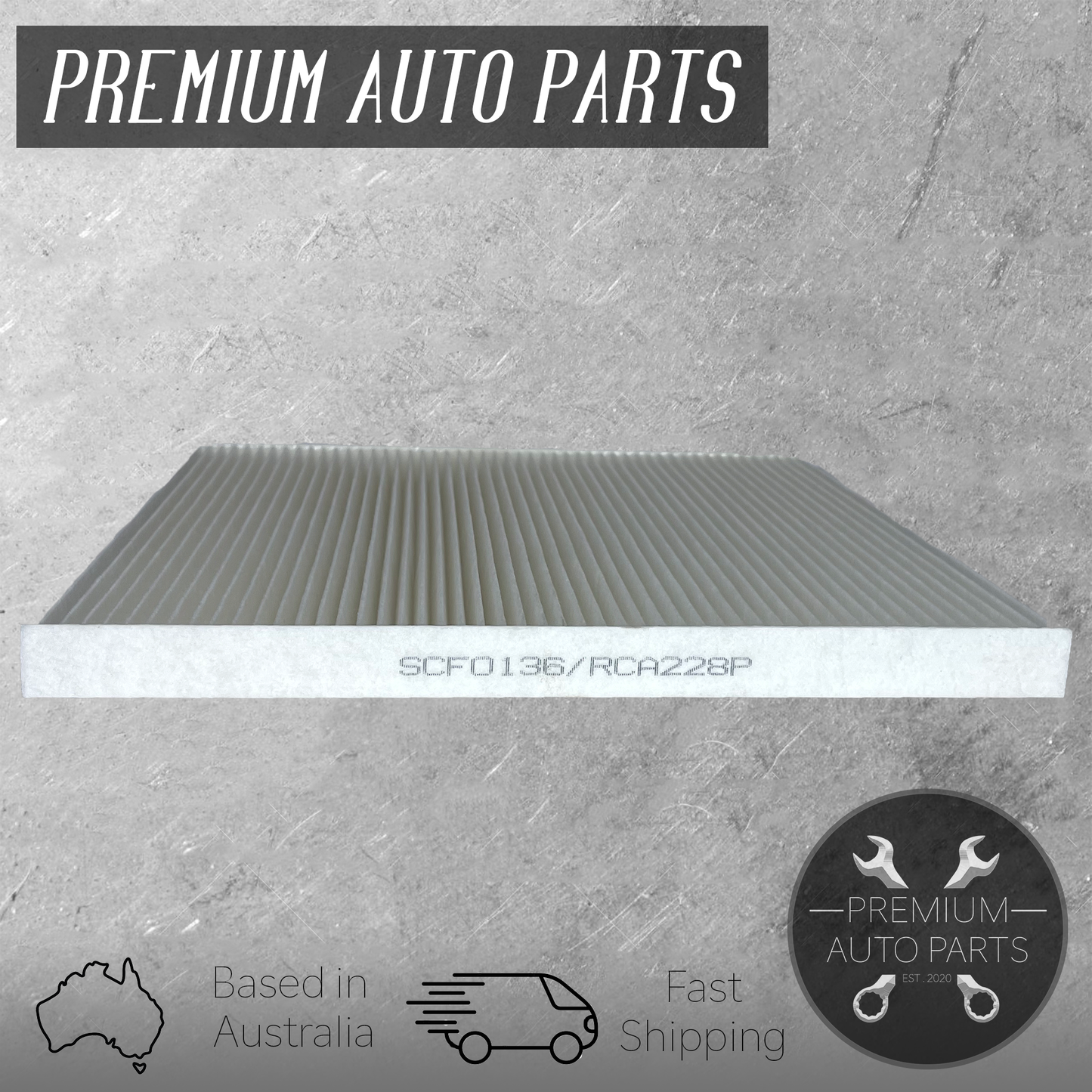 Cabin / Pollen Filter WACF0136 / RCA228P