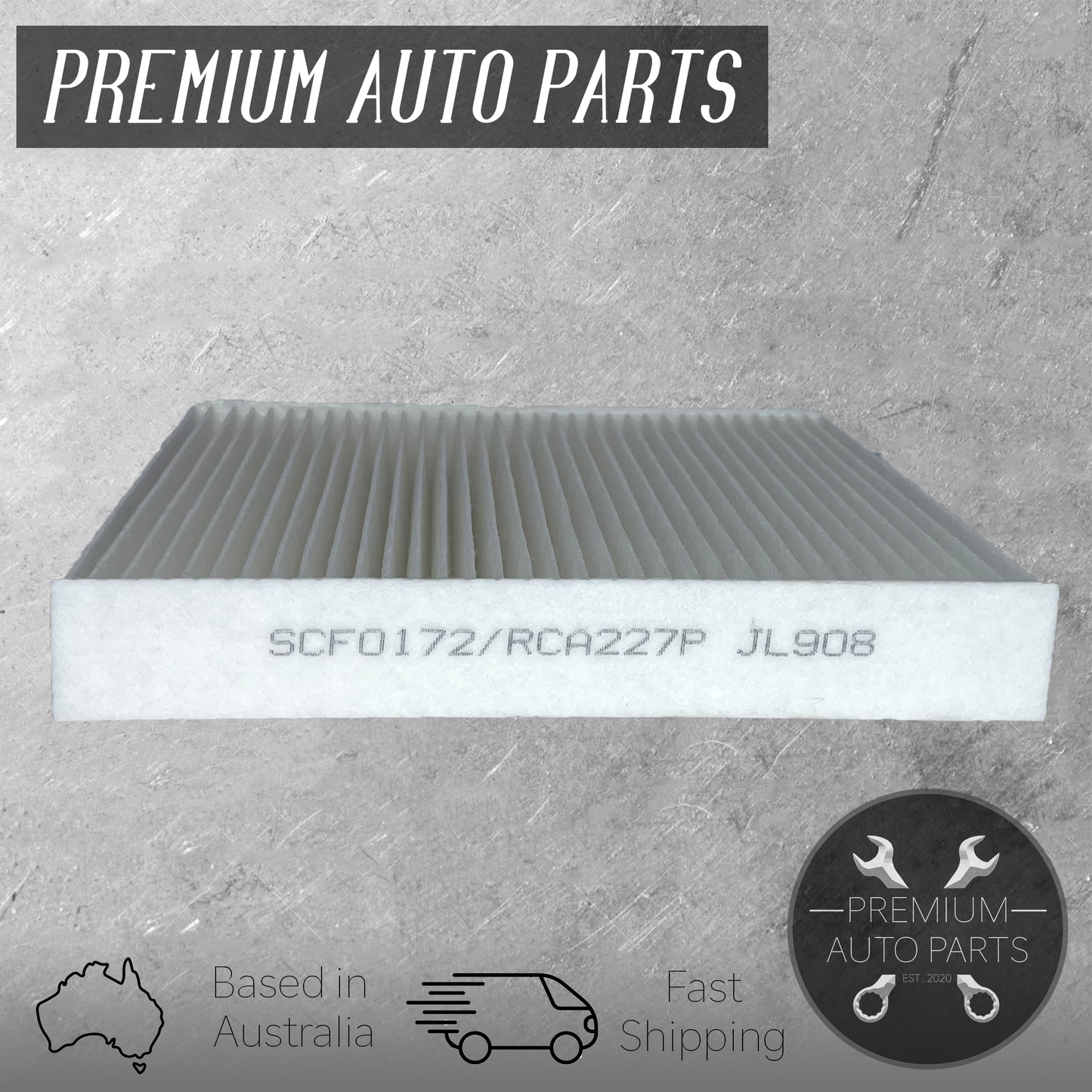 Cabin / Pollen Filter WACF0172 / RCA227P / CAC-17140