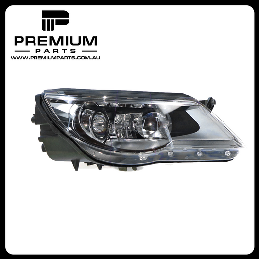 Xenon Head Lamp Right Side Genuine Suits Volkswagen Tiguan 5N 2008 to 2011